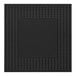 A black square M+A Matting bar mat with a black border and a square in the middle.