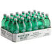 A box of Mountain Valley Spring Water green plastic bottles.
