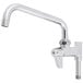 A silver Equip by T&S add-on faucet with a handle and nozzle.