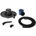 A Shop-Vac drum head tool kit for a 55 gallon wet/dry vacuum with a round top and hoses.