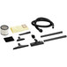 A Shop-Vac deluxe wet/dry vacuum tool kit with black and yellow accessories including a filter.