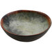 A cheforward melamine bowl with a speckled white surface.