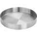 An American Metalcraft stainless steel bowl with a circular surface.