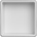 An American Metalcraft Unity square melamine bowl in graphite with a black border.