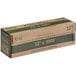 A cardboard box of EcoChoice aluminum foil rolls with green text.