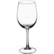 An Acopa Select Flora wine glass with pour lines.