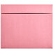 A pink rectangular box with a black line.