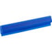 A blue rectangular silicone clip with a long handle.