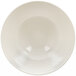 A RAK Porcelain ivory porcelain plate with an embossed pattern.