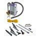 A ProTeam backpack vacuum with accessories including a ProBlade combo kit.