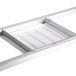 A metal frame with a metal grate for a Bakers Pride Radiant Charbroiler.