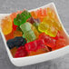 A bowl filled with colorful Kervan gummy bears.
