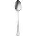A Oneida New Rim by 1880 Hospitality stainless steel serving spoon.