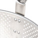A close-up of a stainless steel Vollrath Wear-Ever fryer basket.