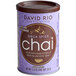 A can of David Rio Orca Spice Sugar-Free Chai Tea Latte Mix with the David Rio logo.
