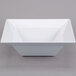 A white square GET Siciliano bowl.