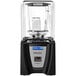 A black and clear Blendtec Connoisseur 825 blender with silver accents.