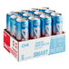 A case of 12 blue and white C4 Smart Energy Cherry Berry Lime cans.
