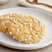 A plate of cookies with Enjoy Life white chocolate chips.