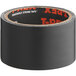 A roll of black T-Rex waterproof tape with the word T-Rex on it.