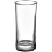 An Acopa cylindrical clear glass bud vase.