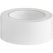 A roll of Duck Tape carpet tape with a brown and white label.