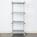 A MetroMax Q shelf in a room with two shelves.