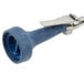 A blue and silver T&S MPR-8WLN-12 EasyInstall wall mounted pre-rinse faucet tool with a blue handle.