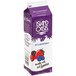 A white carton of Island Oasis Wildberry Frozen Beverage Mix with purple and white labels.