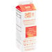 A white box of Island Oasis Plus Mango Peach Frozen Beverage Mix with orange text and images.