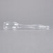 Clear plastic Sabert squeeze tongs.