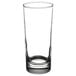 A customizable tall clear Libbey highball glass.