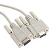 A Tor Rey serial cable with white connectors on both ends.