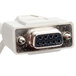 A white Tor Rey serial cable with a black connector.