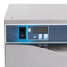 An Alto-Shaam 1 drawer warmer with a digital display on a stainless steel counter.