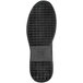 The sole of a Timberland PRO black athletic shoe with a gray pattern.