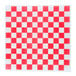 Red and white checkered deli wrap paper.
