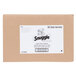 A brown box with a white label for Snuggle Blue Sparkle Liquid Fabric Softener featuring a white bear with black text.