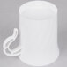 A WNA Comet white plastic coffee mug with a handle.