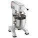 A Main Street Equipment planetary stand mixer with a bowl on a white background.