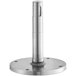 A metal bowl shaft for the Estella SM80 with a round metal base.