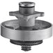 A metal clutch assembly for Estella dough preparation equipment with a round metal piece.