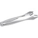 A pair of Barfly stainless steel ice tongs.