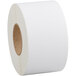 A roll of white Lavex thermal transfer labels.