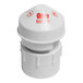 A white plastic Oatey Sure-Vent air admittance valve.