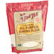 A case of 4 red bags of Bob's Red Mill gluten-free all purpose baking flour.