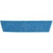 A blue rectangular Rubbermaid microfiber wet mop pad.