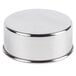 An American Metalcraft stainless steel round spoon holder.