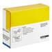 A white and yellow First Aid Only box of 50 fingertip bandages.