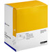 A yellow and white First Aid Only box of 50 sterile pads with a white label and black text.